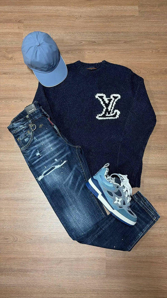Ensemble Louis Vuitton  Bleu Marine complet
